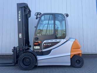 Used Forklift Truck STILL RX60-45 | Batterie mit 89% | Triplex 5.980mm ELEKTRO VIERRADFRONTSTAPLER (13046073)